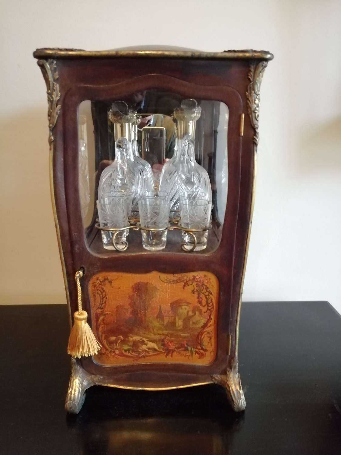 A  Rare 19th Century French Novelty Liqueur Cabinet