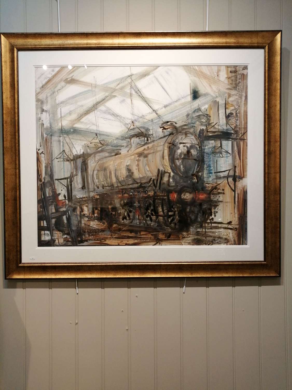 Anthony Amos : The locomotive shed