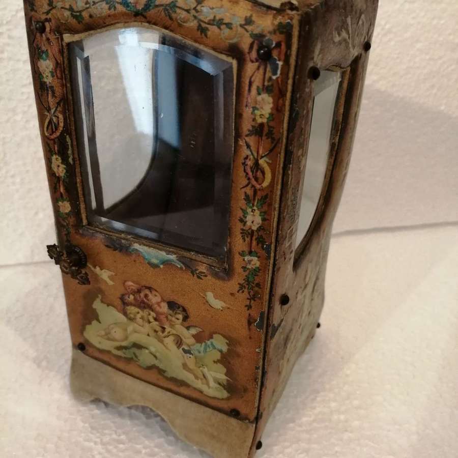 A fine French sedan chair novelty watch stand