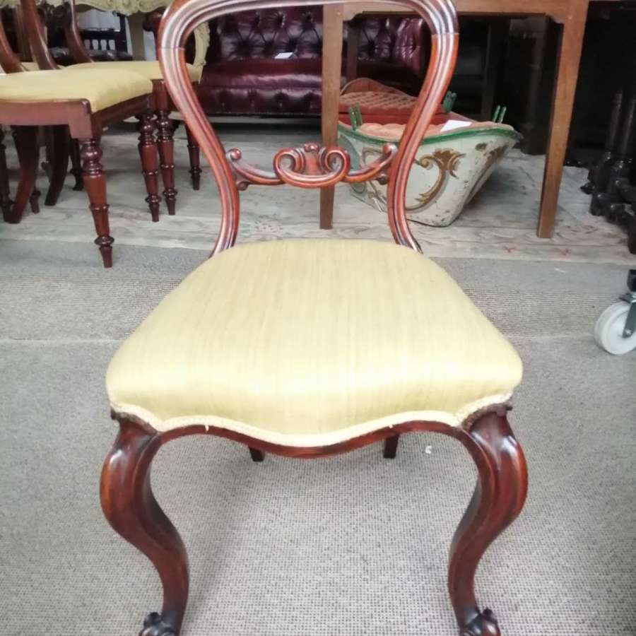 A lovely 19th century bedroom chair